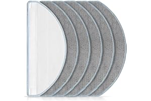 FENKABS 6 Pack Mop Replacement for iRobot Roomba Combo Essential Robot Vacuum & Mop Y0140 / Y0110, Microfiber Washable Mopping Pads