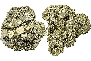 Healing Crystal Raw Stone - 2 Piece (Pyrite)