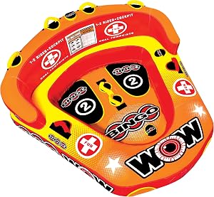 WOW Sports Bingo Cockpit Towable Tube - 1-2 Person