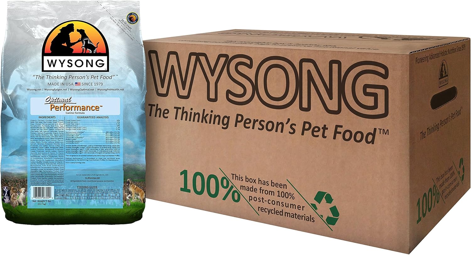 Wysong Optimal Performance Canine Formula Dry Dog Food