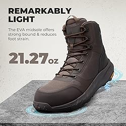 NORTIV 8 Men's Composite Toe Work Boots