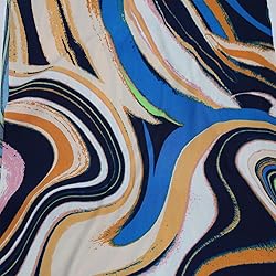 Texco Inc 60" Wide Printed 4-Way Stretch Venezia