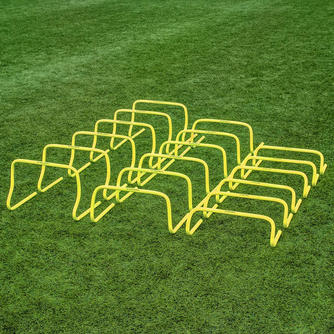 Forza 6”/9”/12" Speed Hurdles for Agility Training [Set of 6 Hurdles] | Hurdles Training Equipment | Multi-Sports Equipment | Speed & Agility Training Equipment : Sports & Outdoors