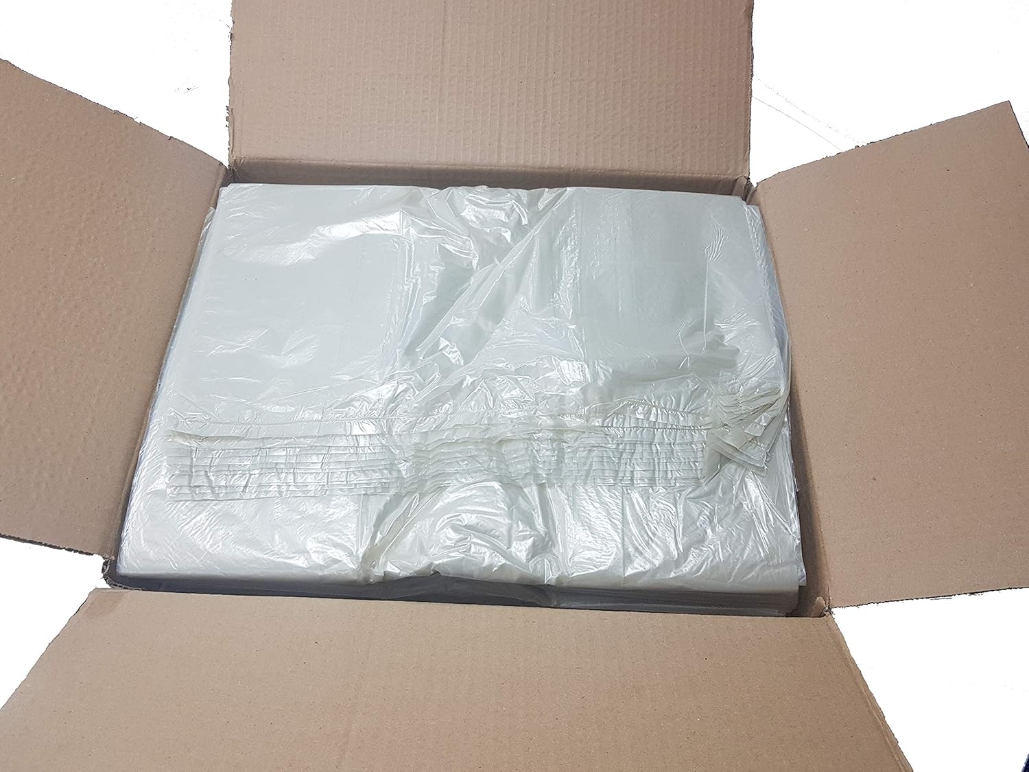 Clear Bin Bags Heavy Duty 200 Bags Amazon.co.uk Business, Industry