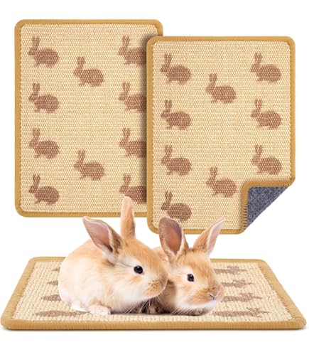 thumbnail image 2 of Aazon.co : Ooydee Rabbit Scratching Pad, 16 X 12 Inch Natural Sisal 2 of 11