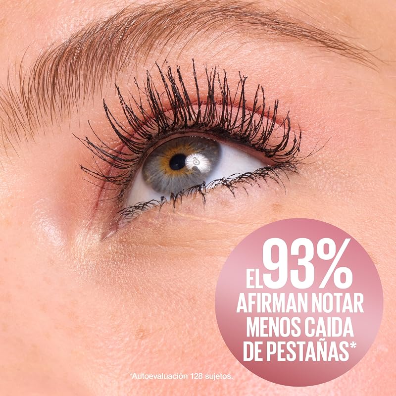 Máscara Sky Tubes Sensational de Pestanas de Pestanas de Nova Iorque, Muito Preta