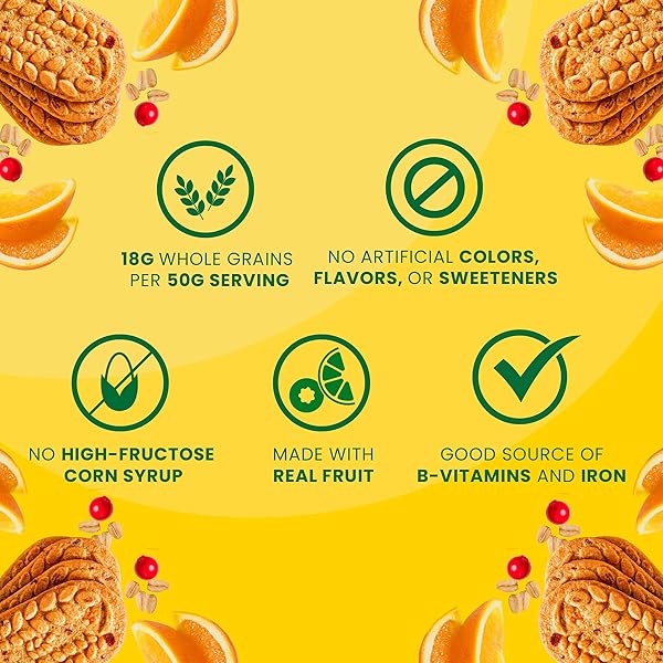 BELVITA CRANBERRY ORANGE BREAKFAST BISCUITS,(5 BISCUITS PER PACK)(PACK OF 5)