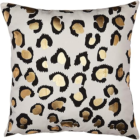 Buy Hometaleaƒa A A Leopard Print Gold Foil Print Decorative