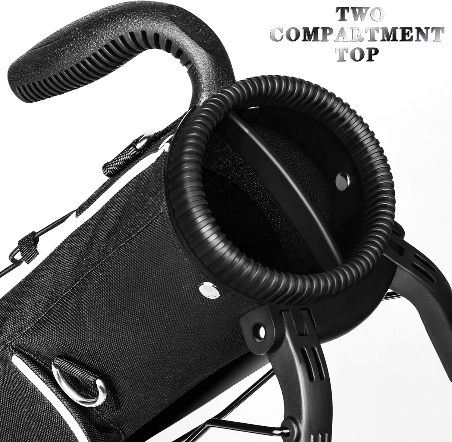 Champkey Lightweight Golf Stand Bag - Easy to Carry & Durable Pitch Golf Bag – Golf Sunday Bag Ideal for Golf Course & Travel : Sports & Outdoors