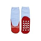 Foot Traffic Non-skid Red Ruby Slippers/Blue Slipper Socks by Foot Traffic, Women's size 4-10