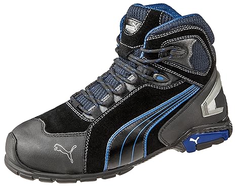 Puma 632250-256-39' Rio Sicherheitsschuhe, Mid S3, SRC-Rutschhemmung, Größe 40, Schwarz