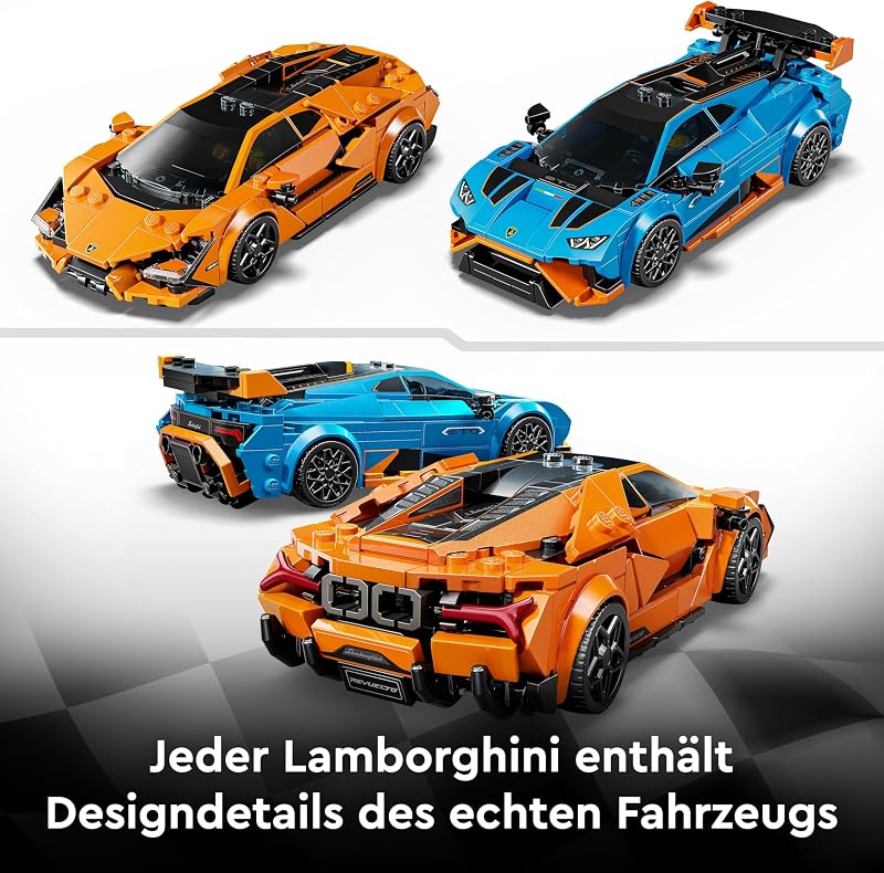 Speed Champions Lamborghini Revuelto und Huracán STO 77238