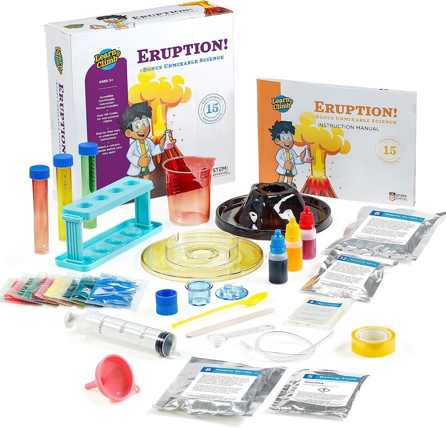 volcano experiment kit