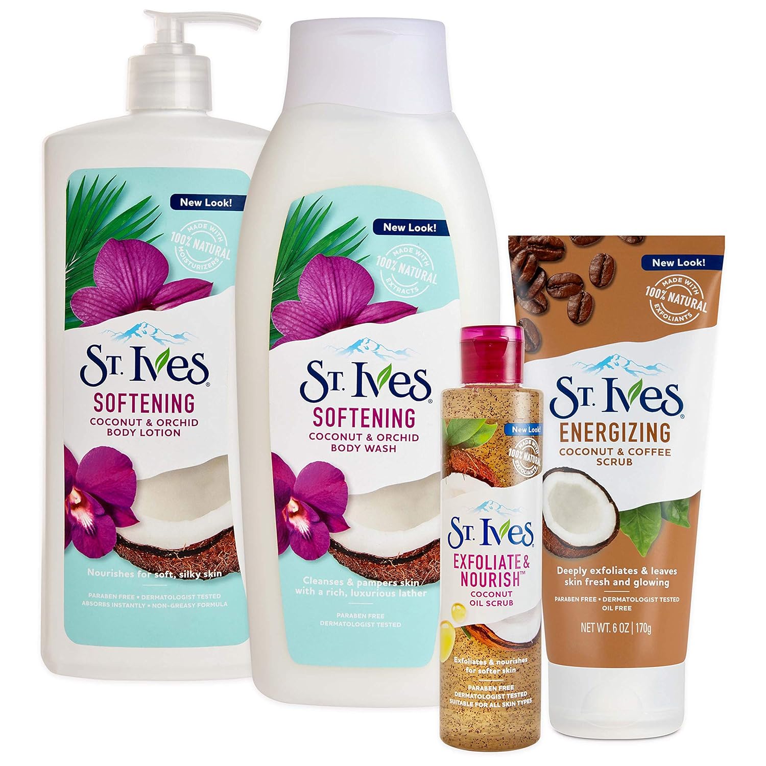 St. Ives Rise & Energize Face Scrub, Coconut & Coffee, 6 oz, Pack of 6: Beauty