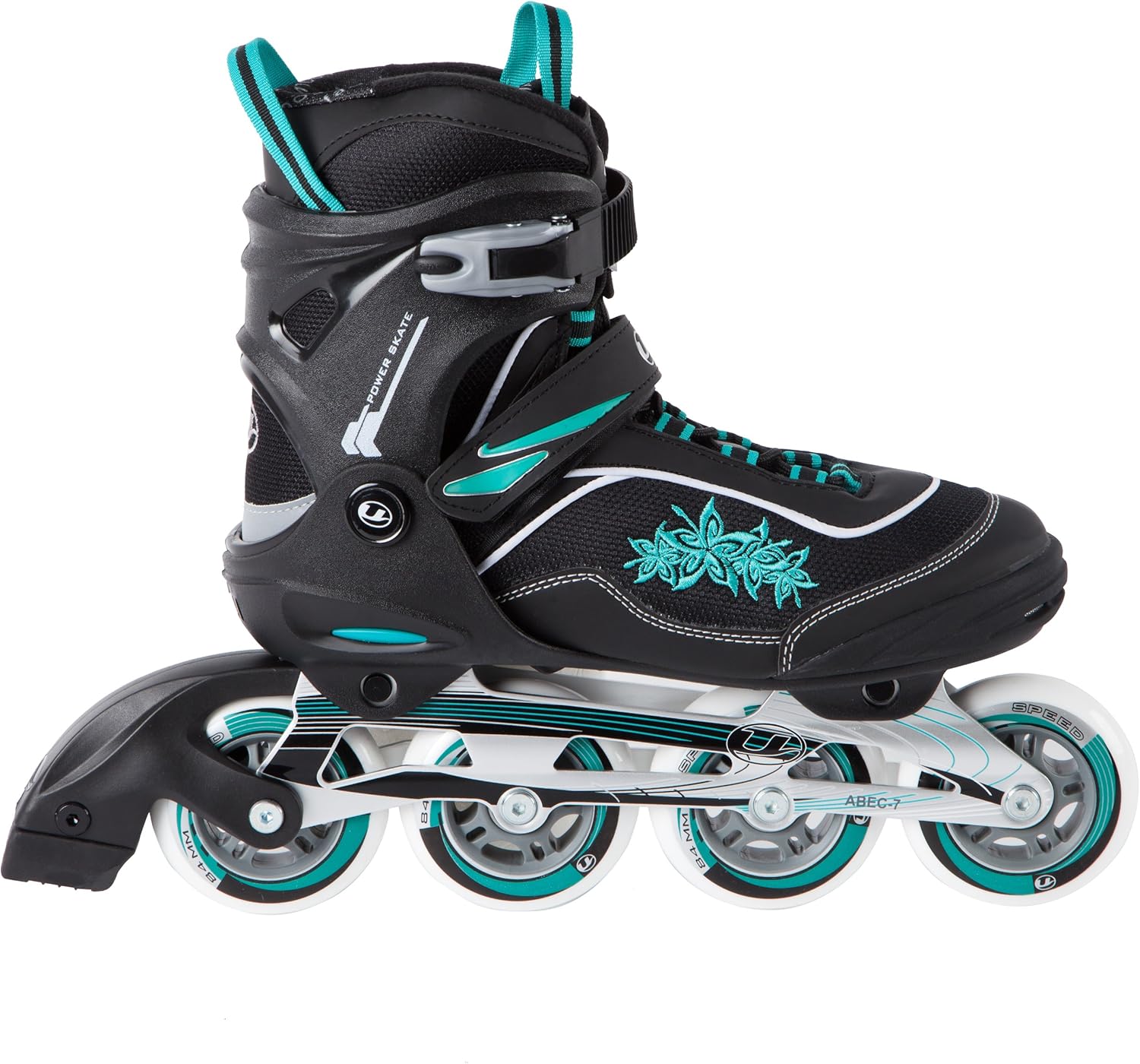 Ultrasport Women's Roller Blades UTurn Black/Turquoise, Size 40