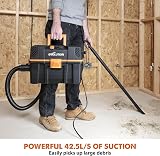 Evolution Power Tools R15VAC Wet Dry Vacuum with Power Take Off Portable Orange view 6
