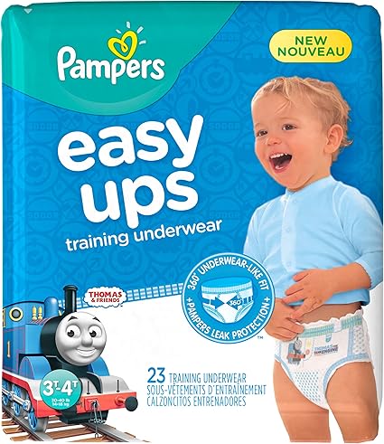 pampers easy ups training underwear boys size