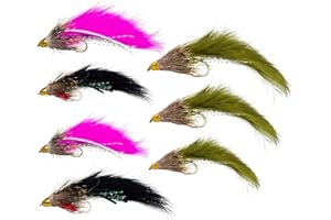 SUPERBE FLIES 24/26/36 Premium Fly Fishing Flies Assortment | Dry, Wet, Nymphs, Streamers, Wooly Buggers, Caddis | Trout, Bass Fishing Lure
