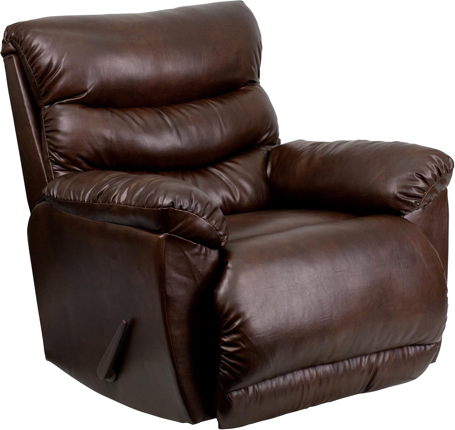 Flash Furniture Contemporary Tonto Espresso Bonded Leather Rocker Recliner