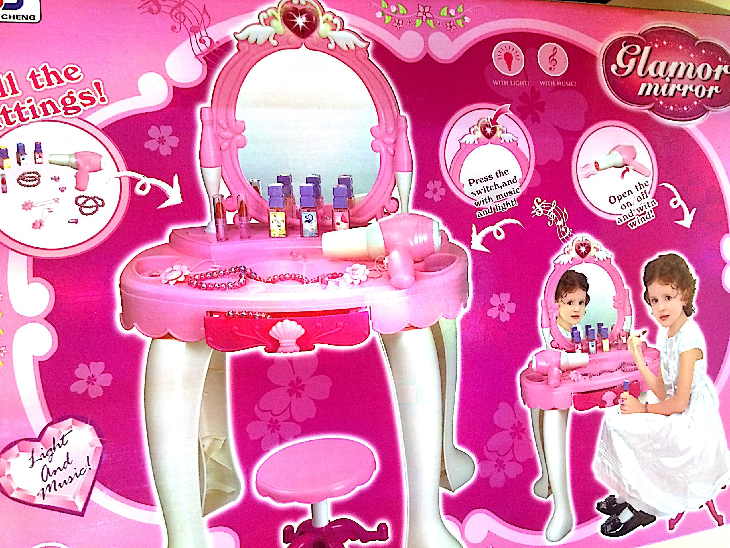 Glamour Vanity Toy Set with Music and Lights
