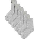 COTTON DAY Unisex Kids Boys Girls Soft Cotton School Socks Black White Navy | Nature, Soft, Breathable, Combed Cotton Oeko-Tex Standard 100 Certified, Seamless Toe, Solid Plain Socks