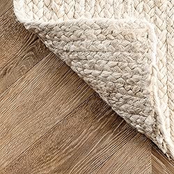 nuLOOM Rigo Hand Woven Farmhouse Jute Area