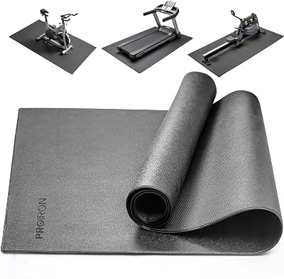 PROIRON Heavy Duty Treadmill Mat Floor Protector 200cm x 92cm Non-slip