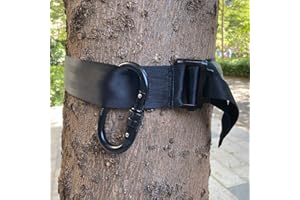 HUNTARMOR Safety Harness Tree Strap: Quick Connect Hunting Tree Strap for Tree Stand Hunting and Climbing, Hanging Deer Stand, Fall Protection Tree Strap Tree Stand Accessories