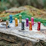 Granite Juicy Nipple Valve Cap with Core Remover - 6061 Alloy, Oil Slick view 7