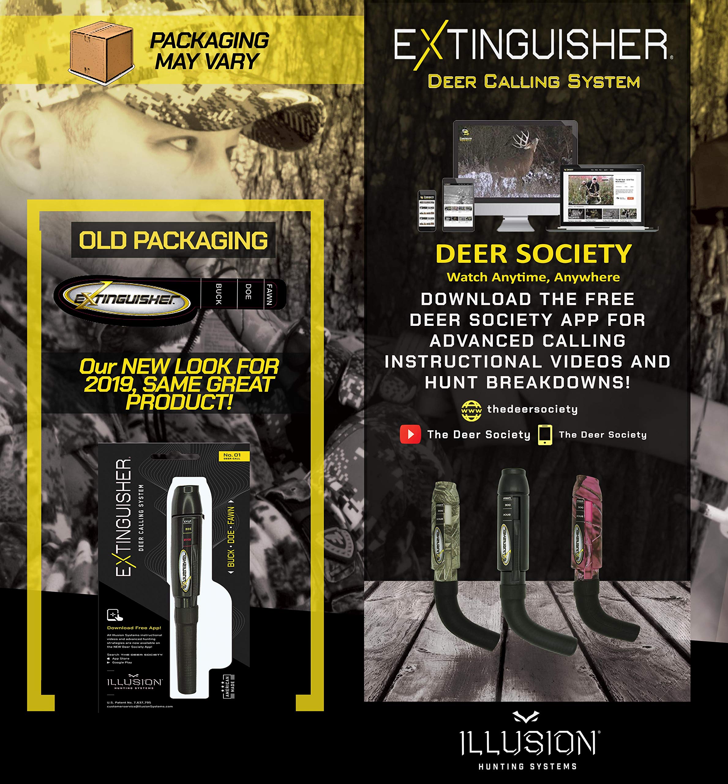 Illusion Systems Extinguisher Deer Call w/Instructional DVD Buy Online