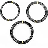 Quality Long Lasting Bonsai Training Wire Set of 3 Sizes - 1.0mm, 1.5mm, 2.0mm, Corrosion and Rust Resistant (32 Feet Each Size)