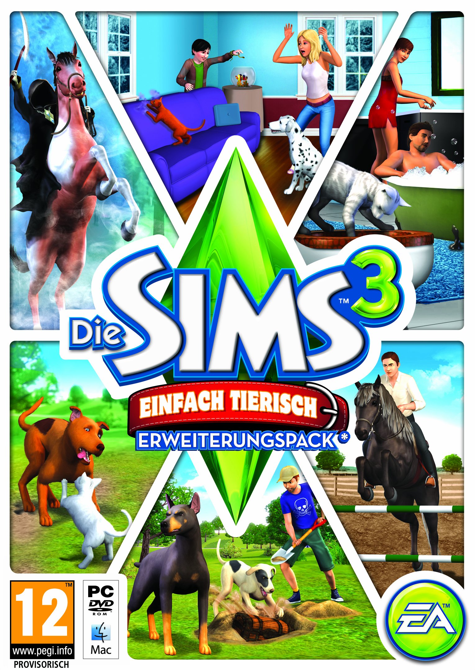Die Sims 3 : Einfach Tierisch (Add-On) [Import Allemand]