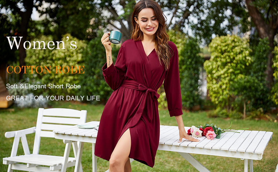 6 Hotouch+Collar+Sleeve+Bathrobe+Sleepwear