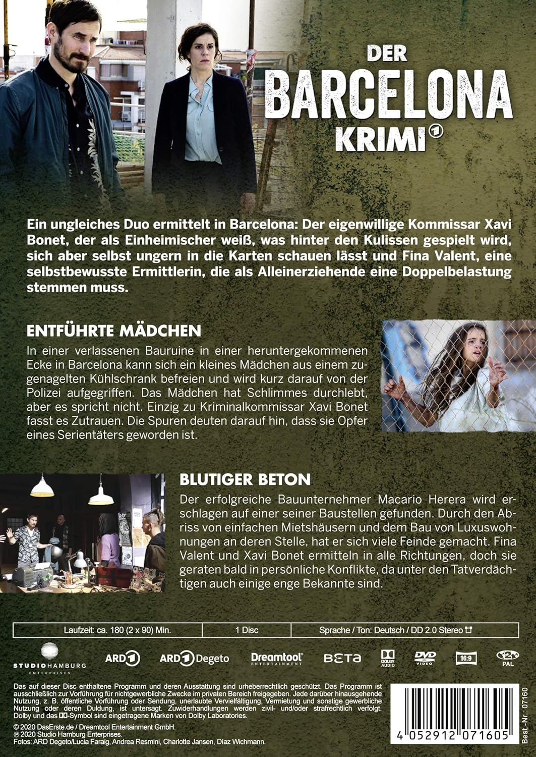 Der Barcelona Krimi Entfuhrte Madchen Blutiger Beton Amazon De Clemens Schick Anne Schafer Isabell Suba Clemens Schick Anne Schafer Dvd Blu Ray