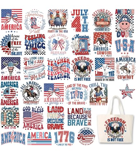DOPASTICKER Bald Eagle Usa America Flag Sticker Decal Phone Decal Water Bottle Stickers Cars Stickers Water Bottle Stickers For Kids