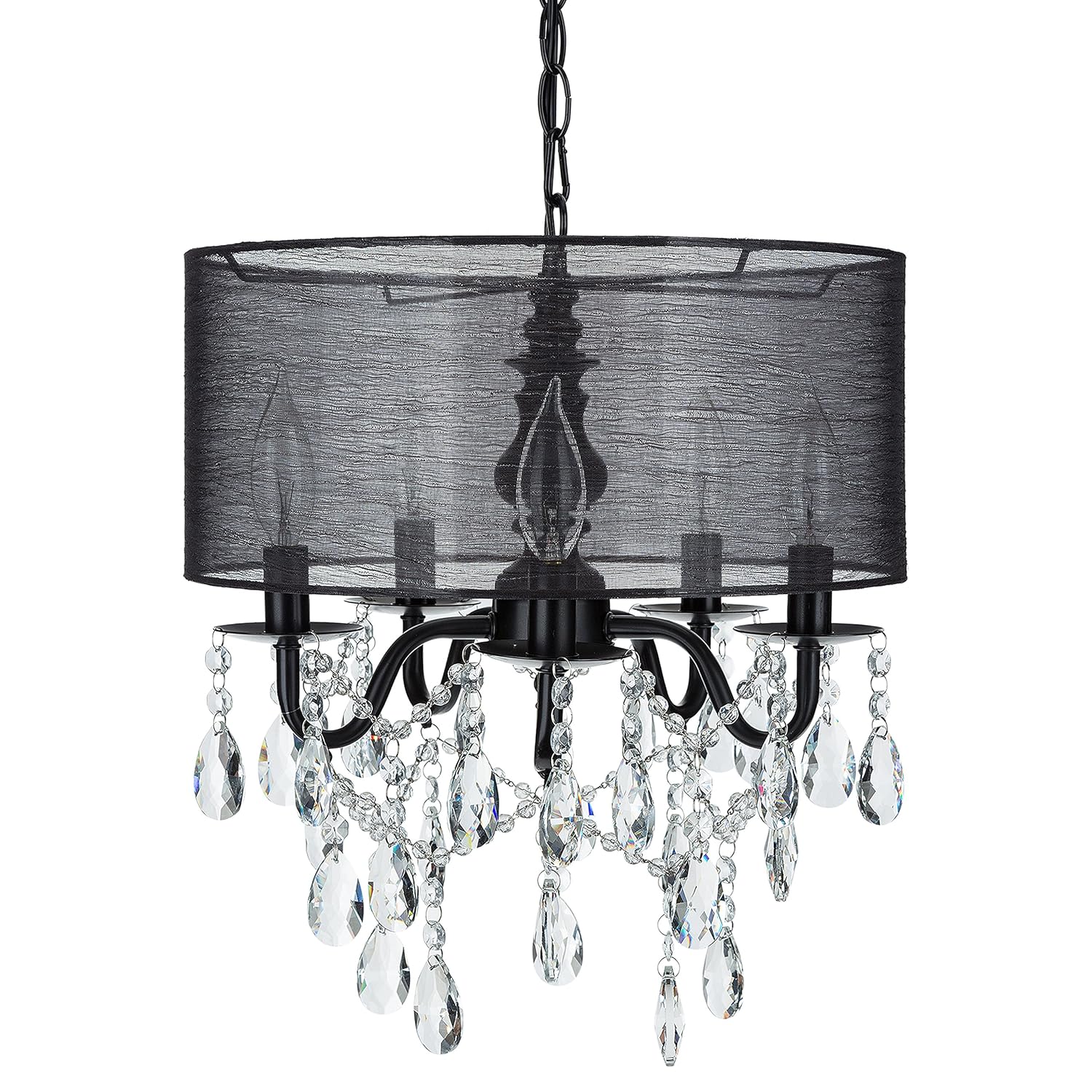 Best Hardwire Mini Crystal Chandelier Lighting