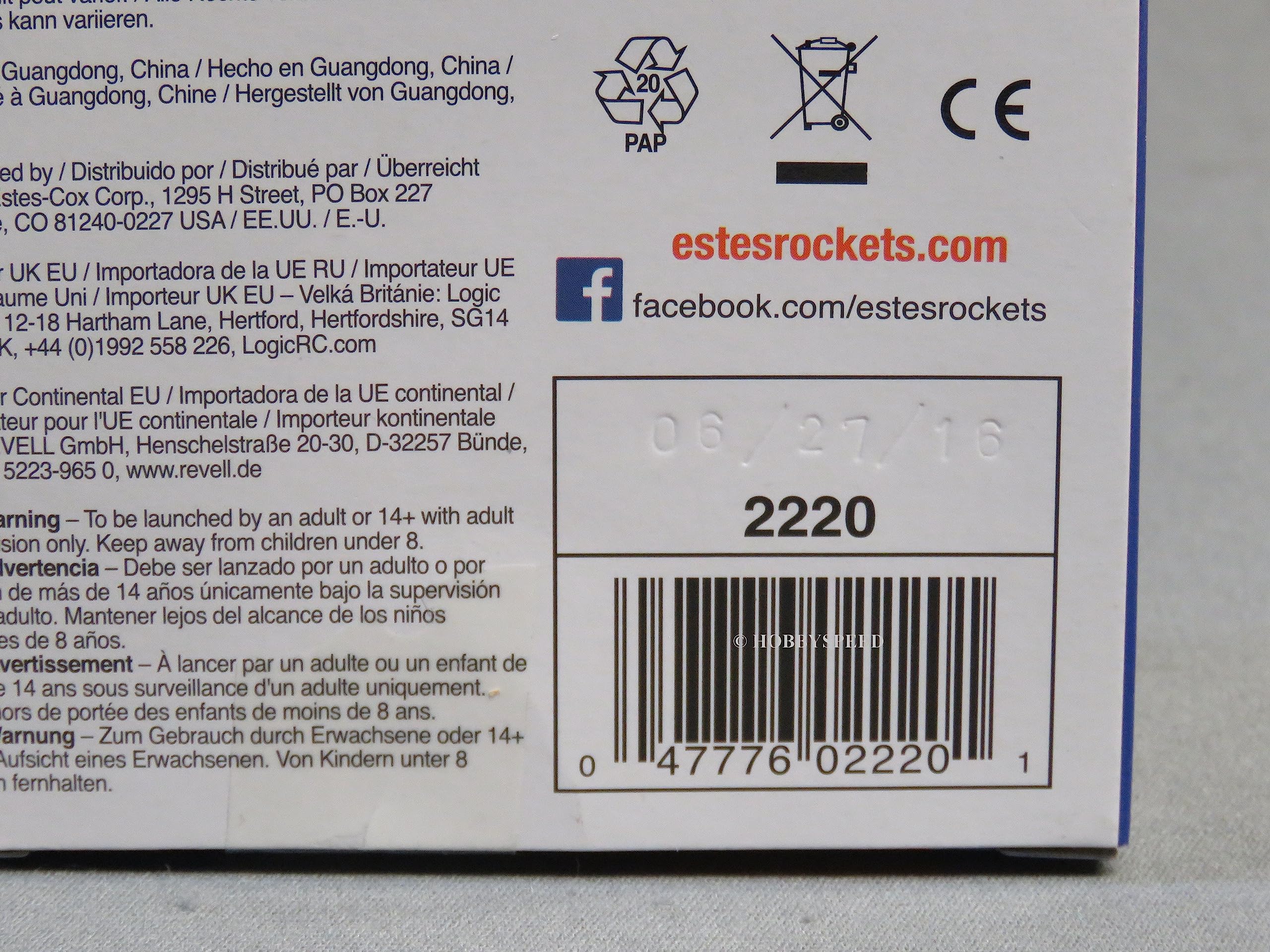 Estes Electron Beam Model Rocket Launch Controller EST2220