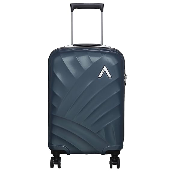 Buy Aristocrat Polycarbonate Hard Trolley Bag (LEGEND55MRB_Blue) at