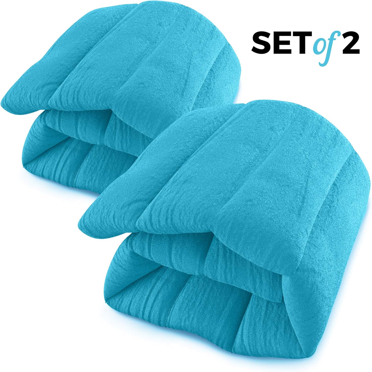 Microwavable Heating Pads Set of 2 Natural Moist Heat Pad for Back Pain, Neck and Shoulders, Nerve, Cramps, Lower Lumbar Relief: Health & Personal Care