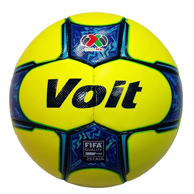 thumbnail image 2 of Voit Loxus 2019 Official Match Ball – Liga Bancomer MX Apertura – Size 5, Blue/White 2 of 4