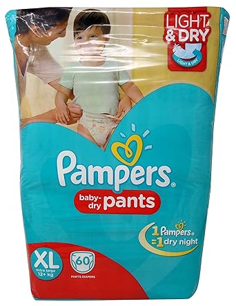 pampers pants xl 60 pieces price