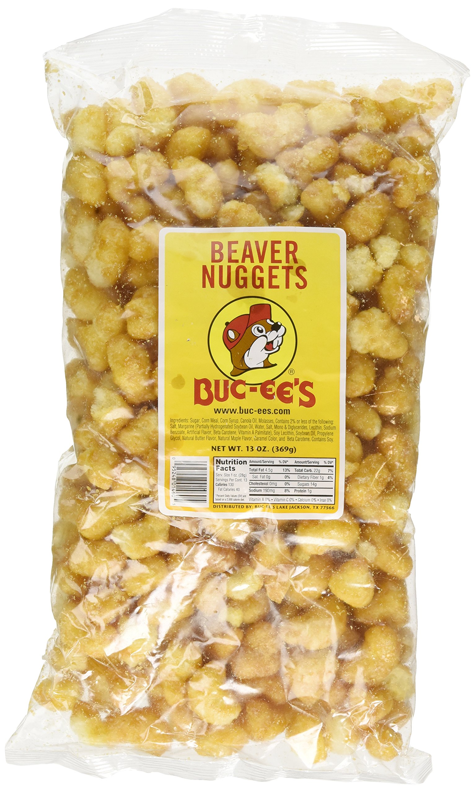 Bucees Beaver Nuggets Sweet Corn Puff Snacks Texas Bucees