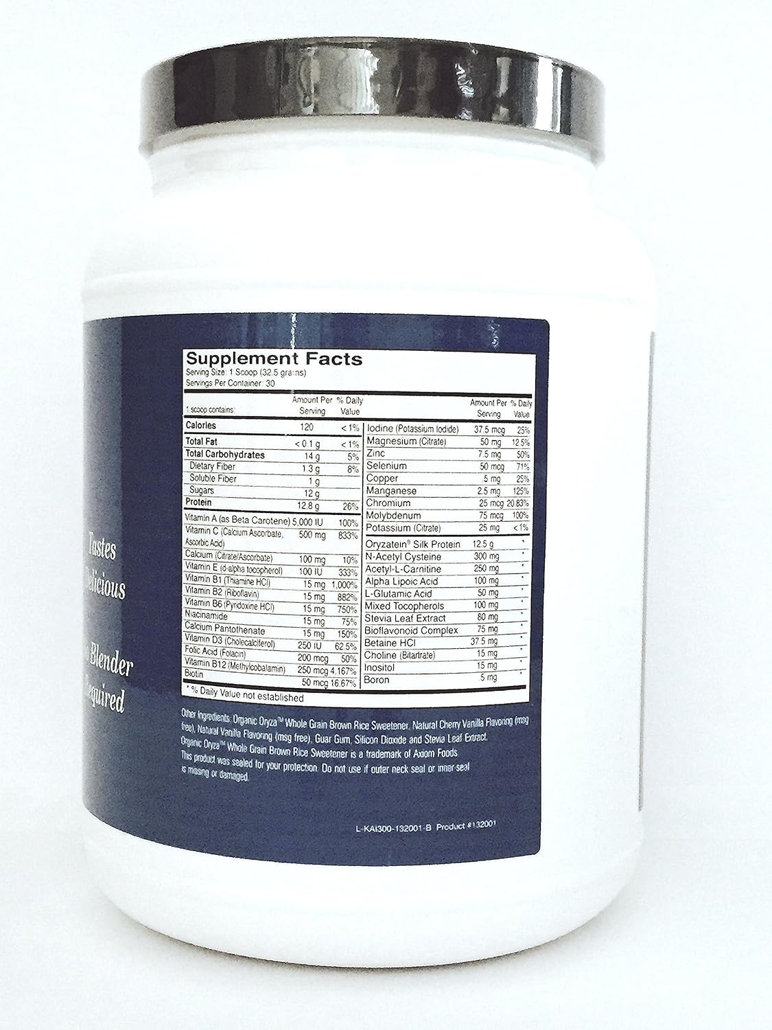 K-PAX Protein Blend - Immune Booster - 30 Servings: Health & Personal Care