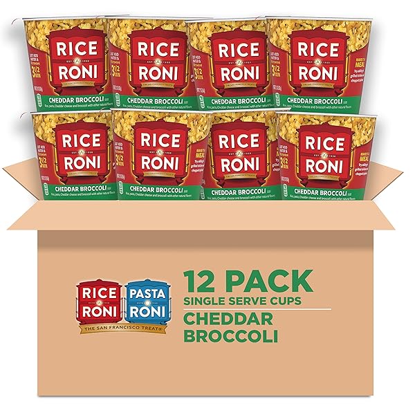 RICE-A-RONI CUPS, INDIVIDUAL CUP 2.25 OUNCE (PACK OF...