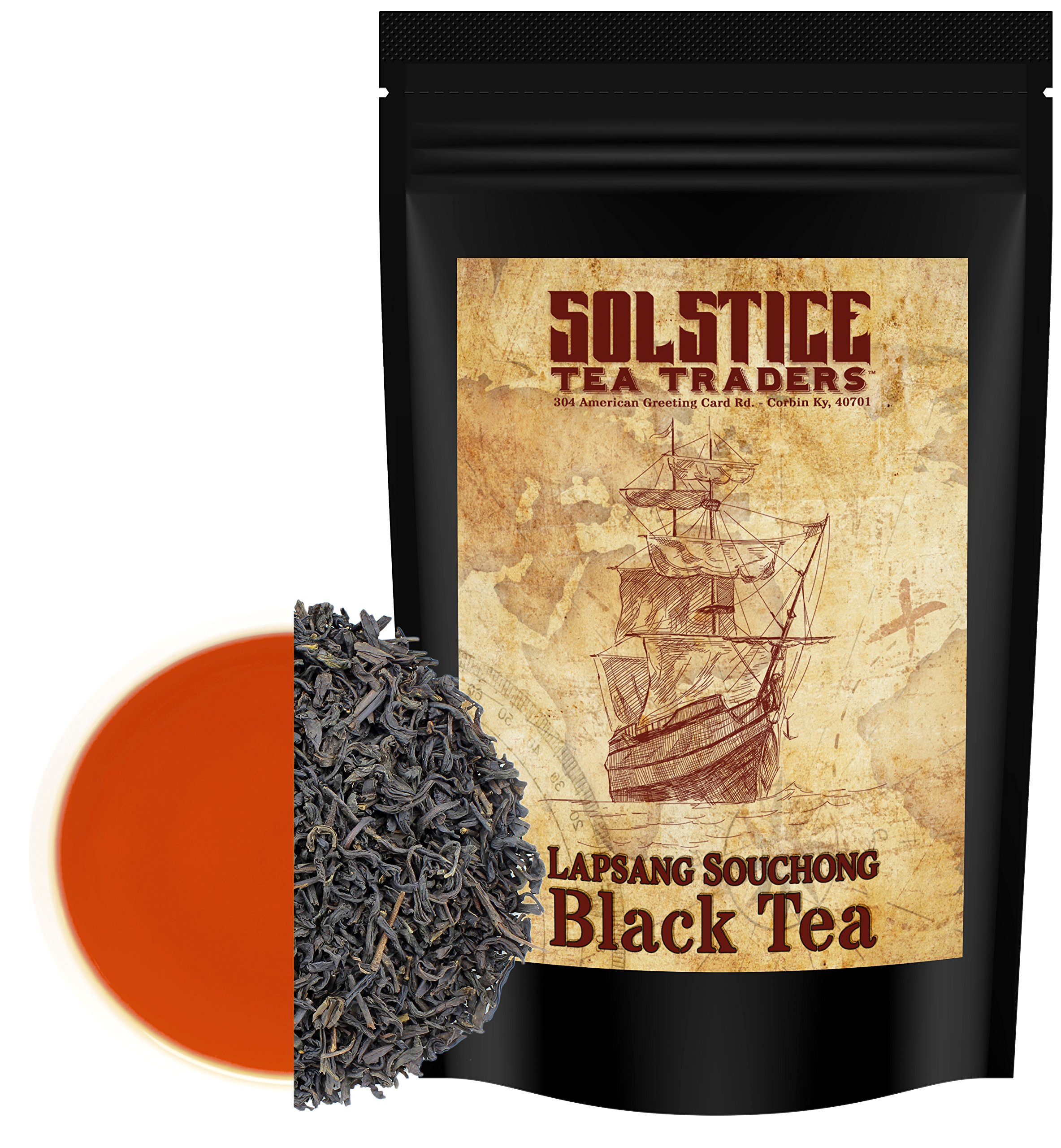 Lapsang Souchong Loose Leaf Tea (12 ounces), Traditional Chinese Pine