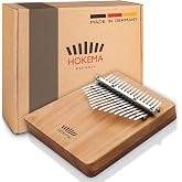 Hokema Kalimba B17 C Major - The Original Handmade in Germany - Thumb Piano - Easy to Learn Musical Instrument - Perfect for Beginners and Professionals