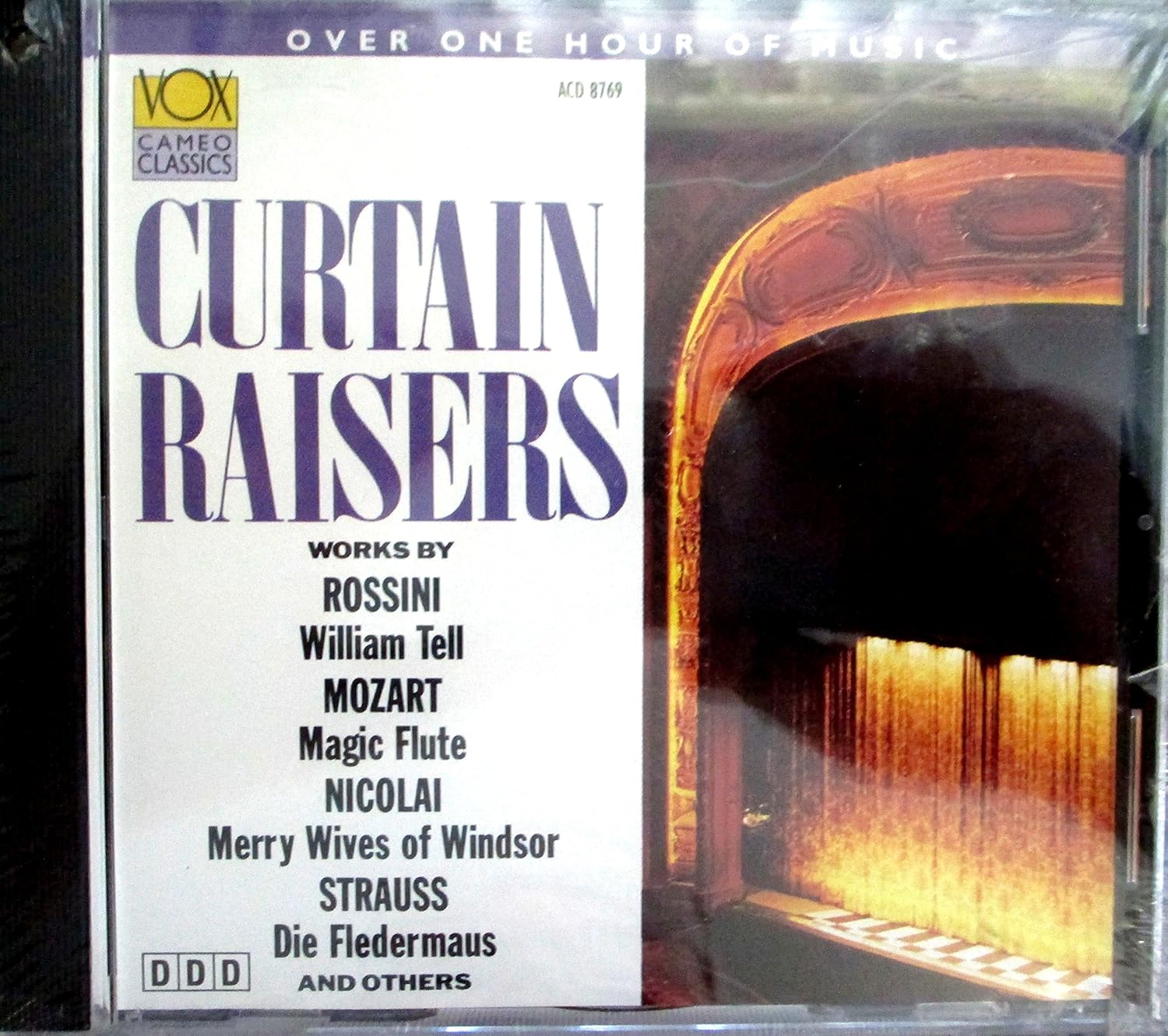 Curtain Raisers by Rossini, Gioachino, Mozart, Wolfgang Amadeus