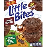 Little Bites Fudge Brownies, 5 individual packs, (1.8 oz each), Made with Real Chocolate Mini Muffins, 9 oz Multipack