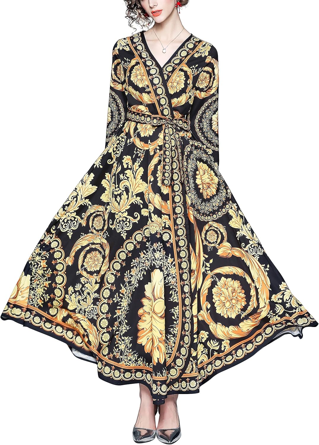 amazon women's long dresses