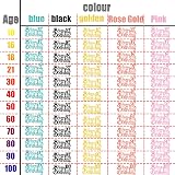 DKBT Personalised 18th Birthday Cake Toppers Rose Gold Glitter Girls Boys Party view 7